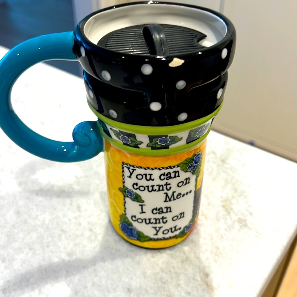 Suzy Toronto Coffee mug we are sisters, same blood different planets